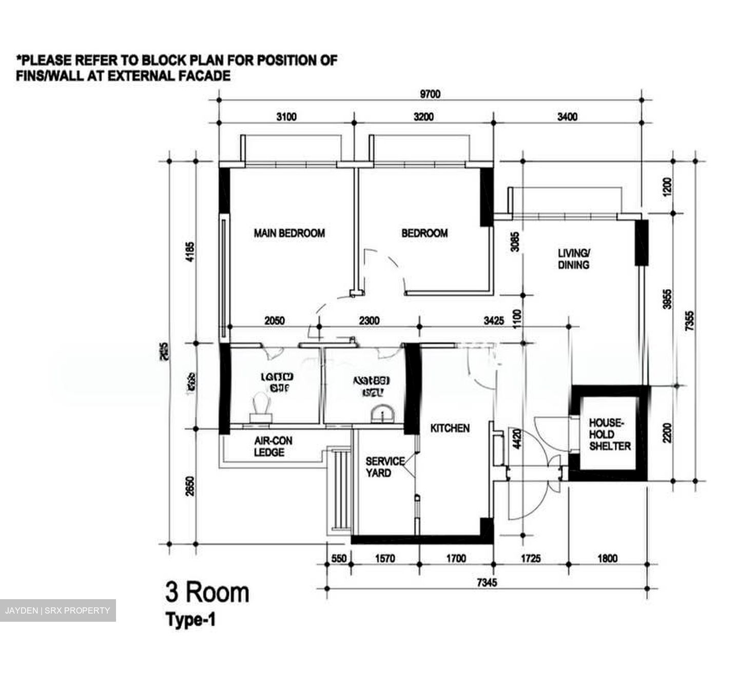 Blk 108A Alkaff Oasis (Toa Payoh), HDB 3 Rooms #599678651